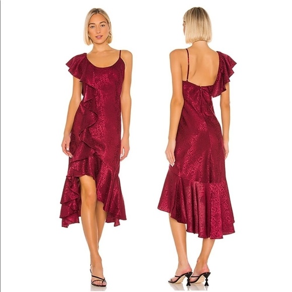 House of Harlow 1960 x Revolve Georgeta Dress - Picture 1 of 10